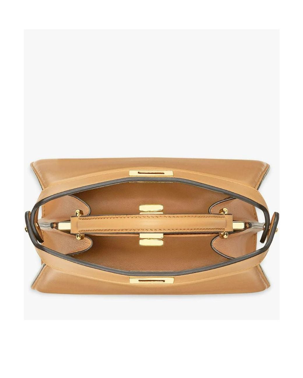 Fendi Natural Padded Nappa Leather Bag