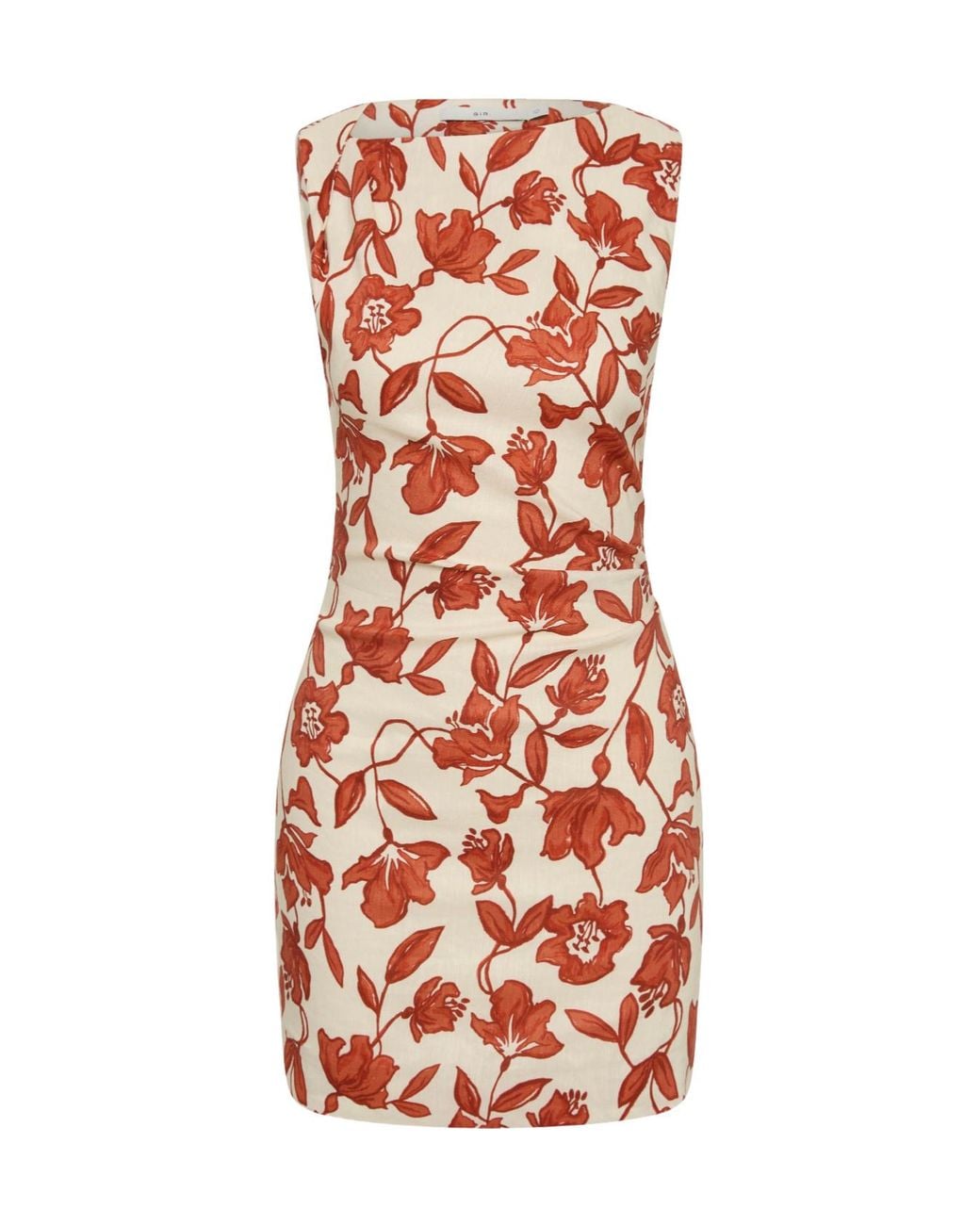 Sir Orange Floral Dress