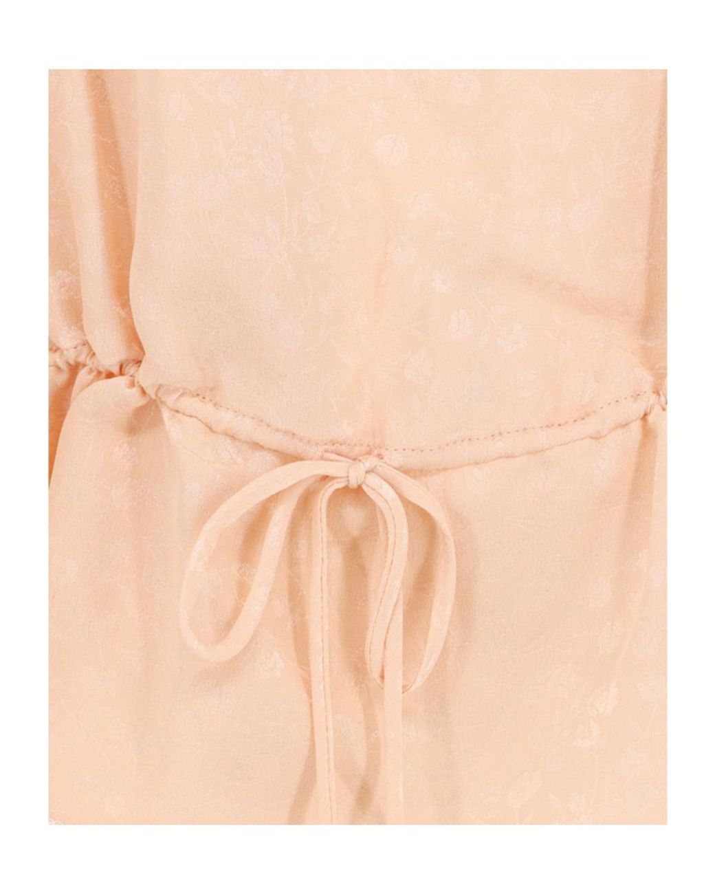 Chloé Pink Chloé Lace-Trim Peplum Camisole Top
