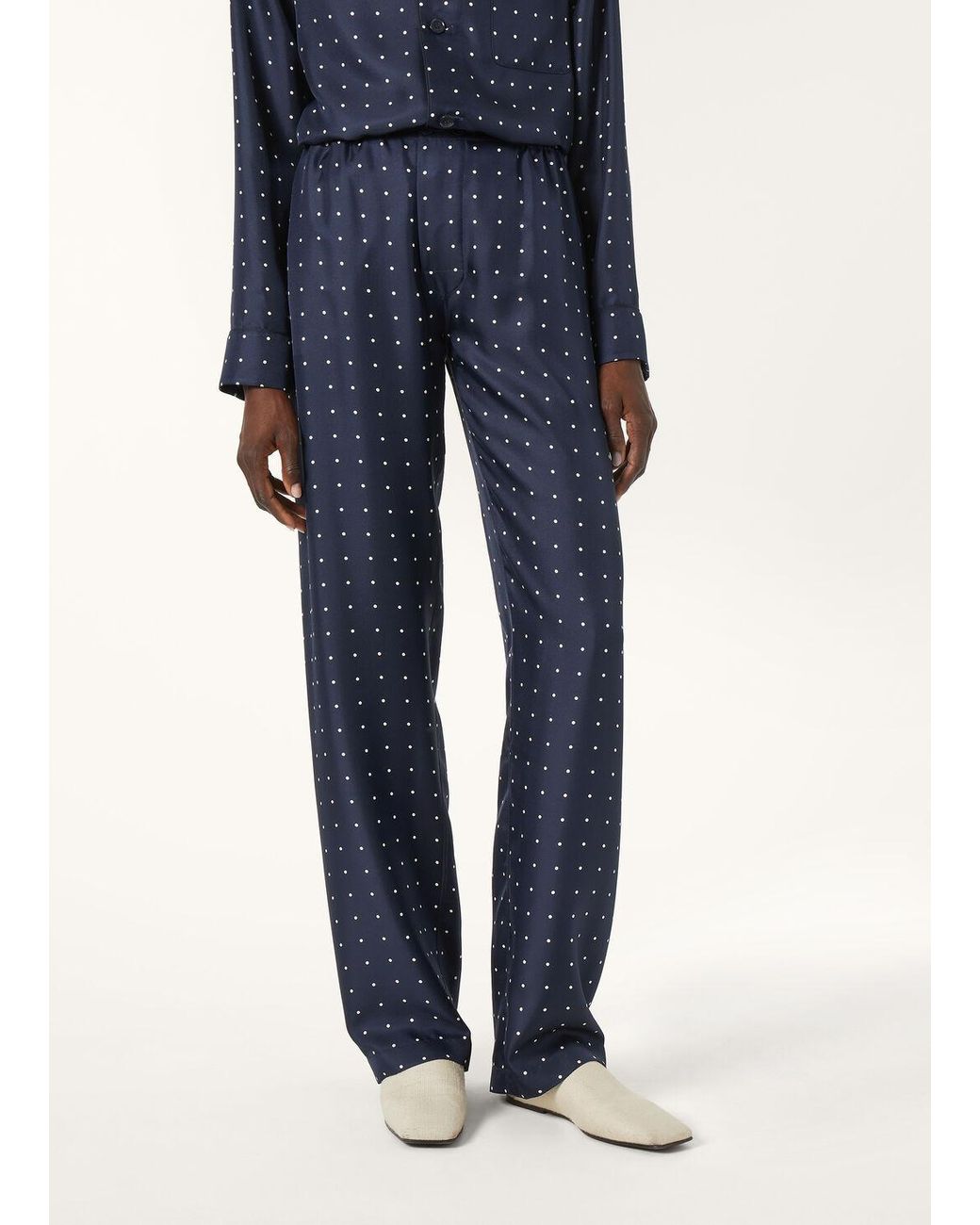 Loro Piana Blue Britton Trousers