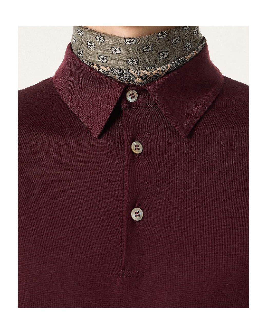 Loro Piana Purple The Gift Of Kings Como Polo for men