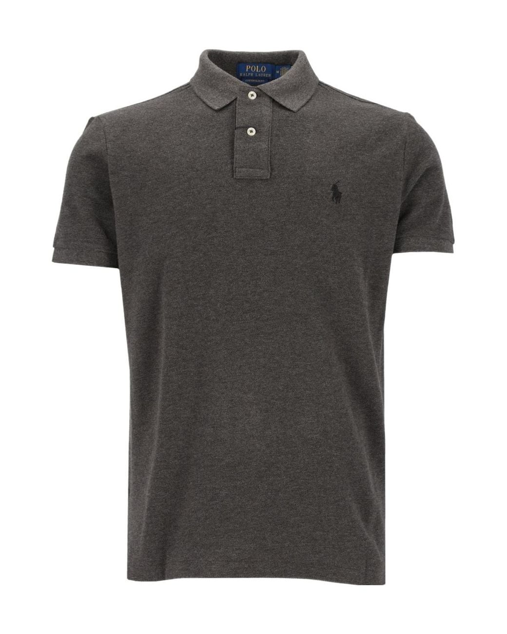 Polo Ralph Lauren Black Short-Sleeved Polo Shirt for men