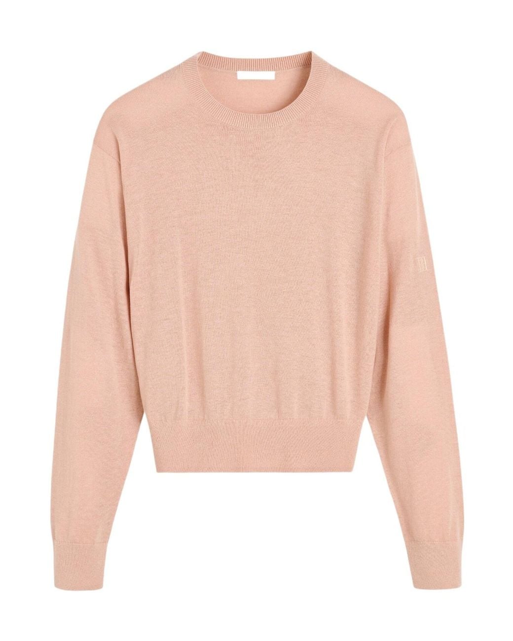 By Malene Birger Natural Crewneck Knitted Jumper