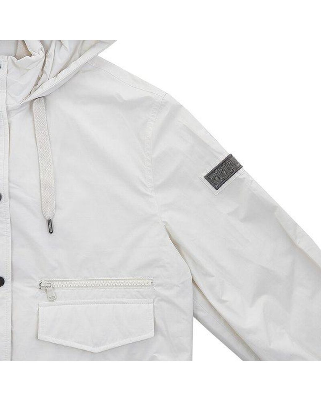 Brunello Cucinelli Gray Long-Sleeved Casual Jacket