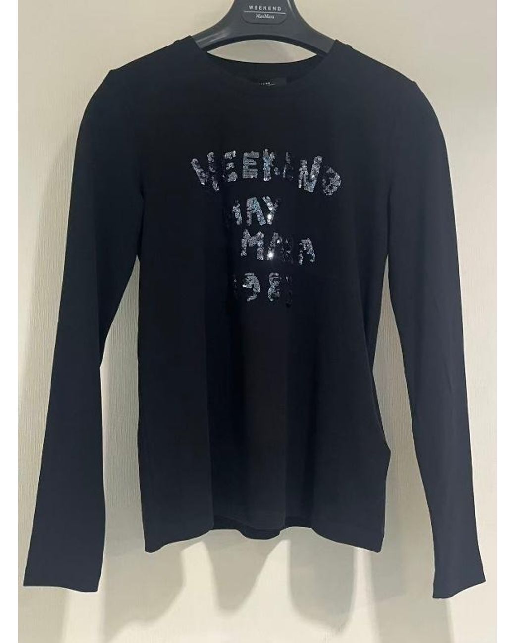 Weekend by Maxmara Blue Long Sleeve T-Shirt