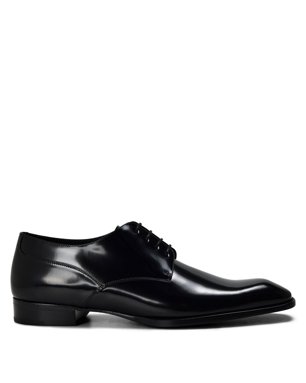 Saint Laurent Black Casual Derby Shoes for men
