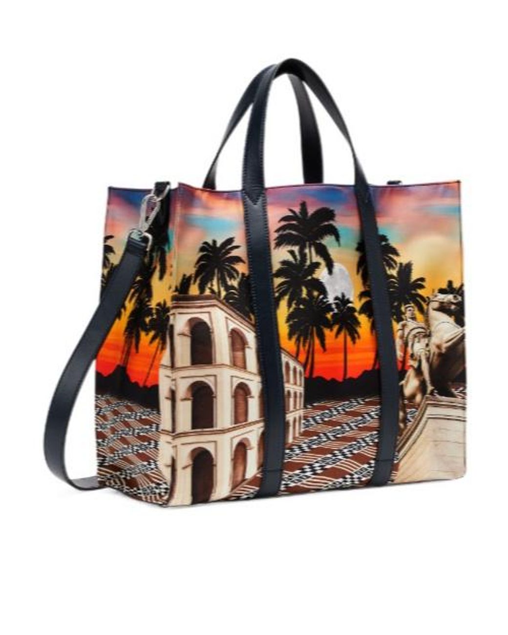 Fendi Multicolor Multicolour Fabric Bag for men