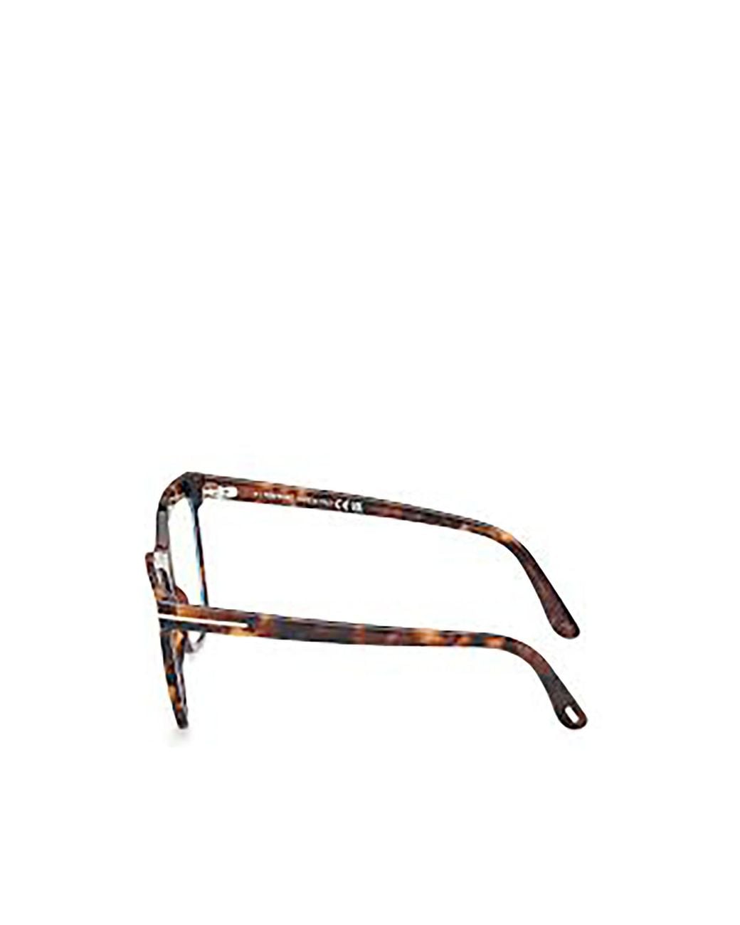 Tom Ford Metallic Eyewear Cat Eye Frame Glasses for men