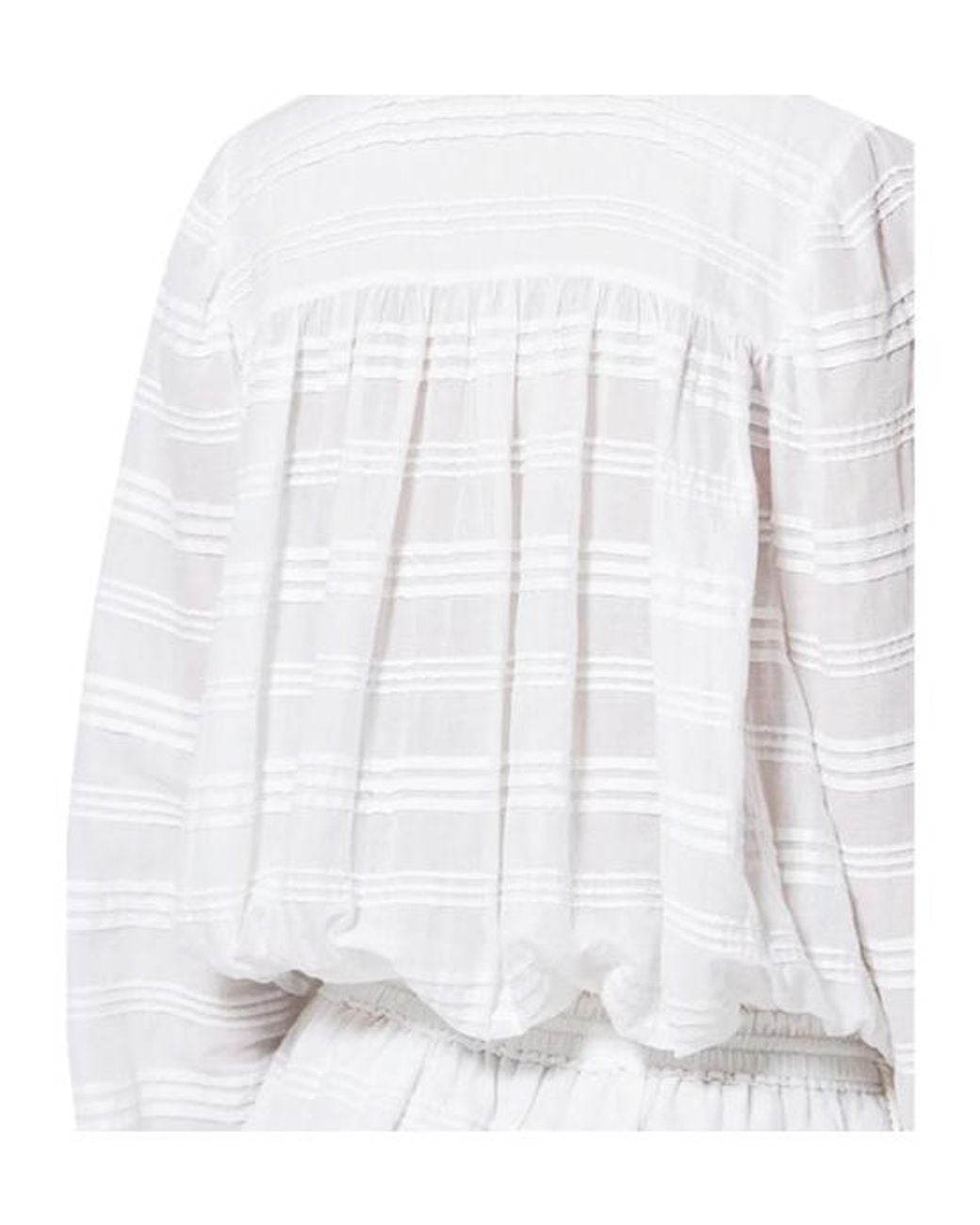 Isabel Marant White Isabel Marant Étoile Preya Embroidered Mini Dress