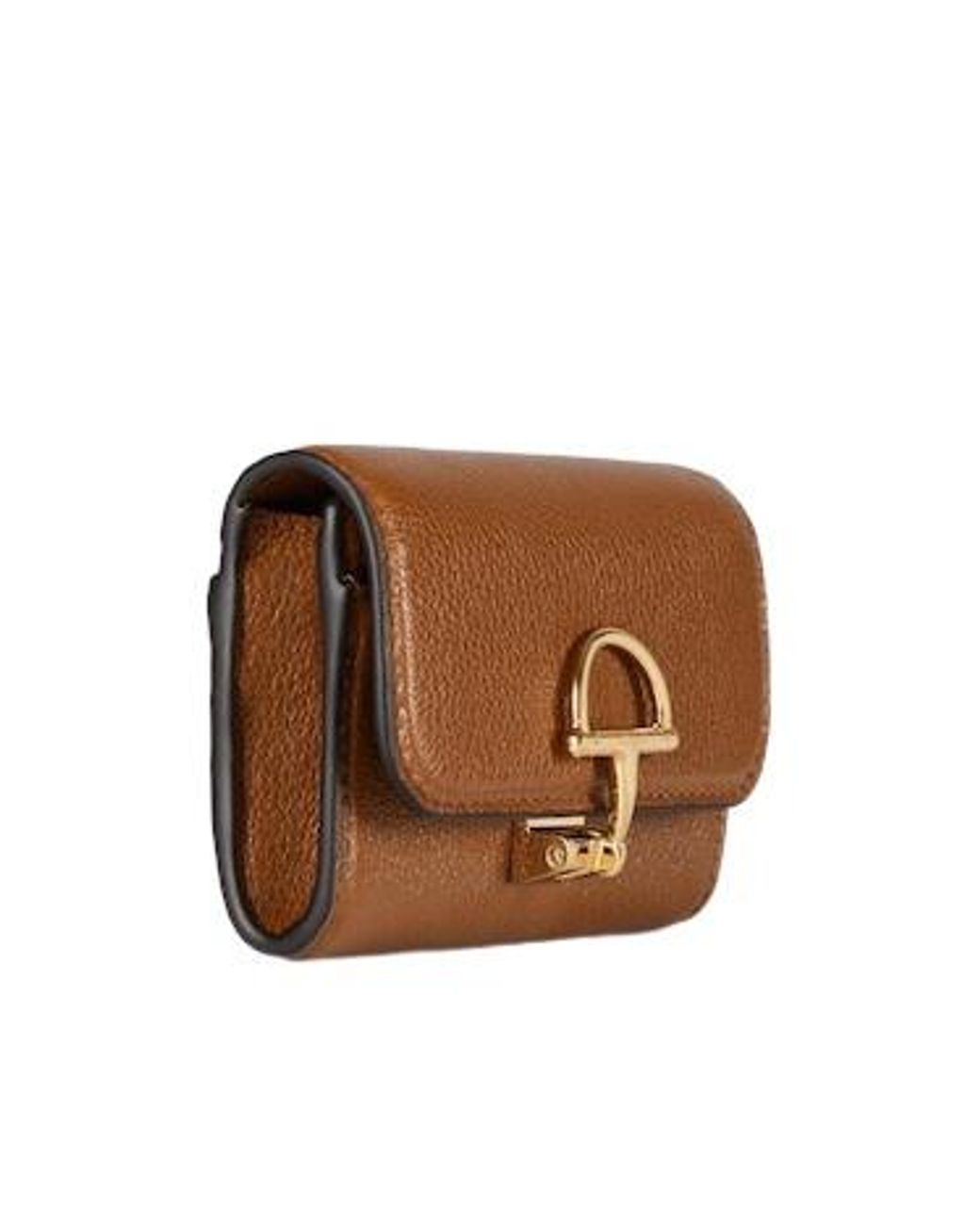 Gucci Brown Softbit Card Case
