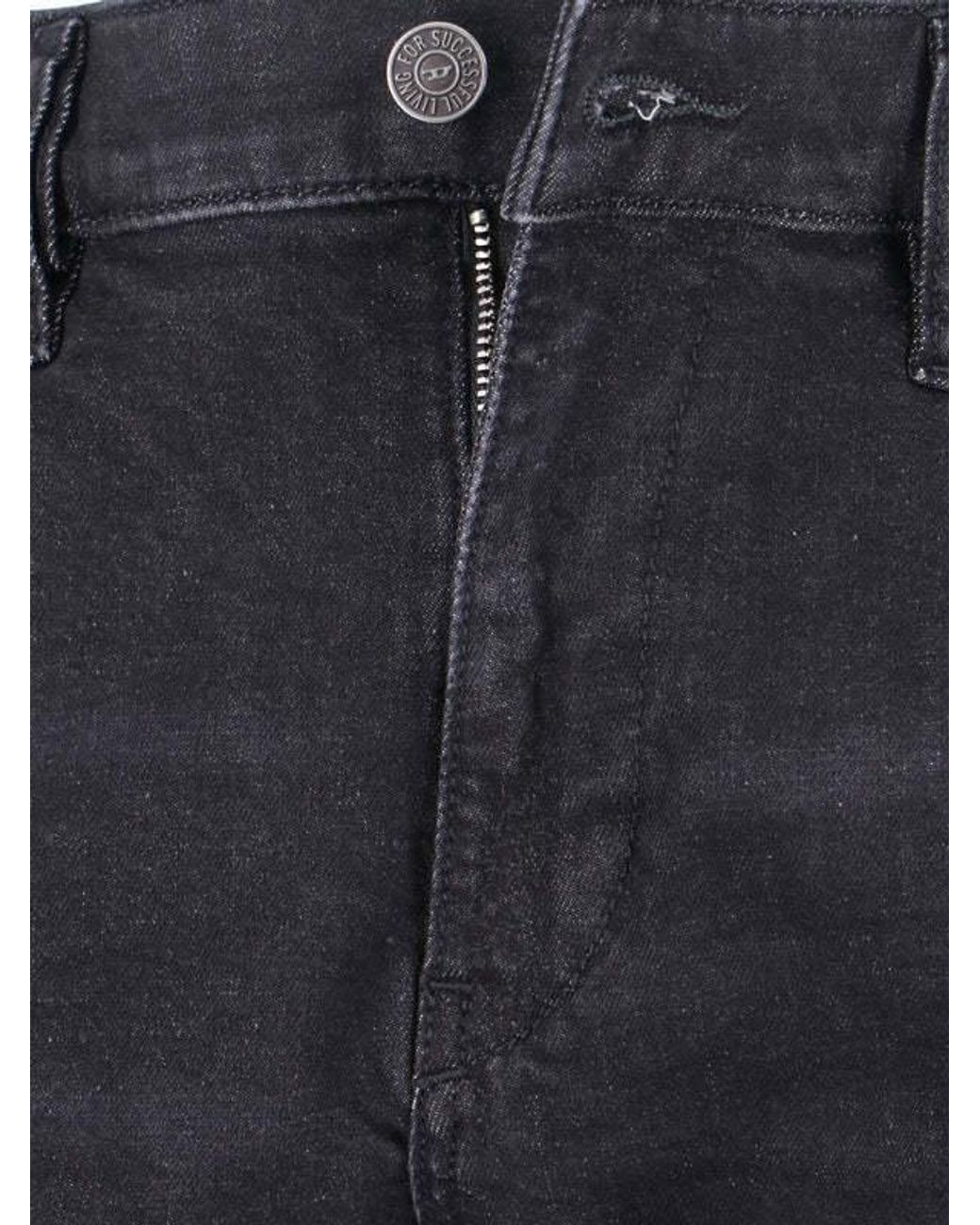DIESEL Blue 2019-D-Strukt Skinny Jeans for men