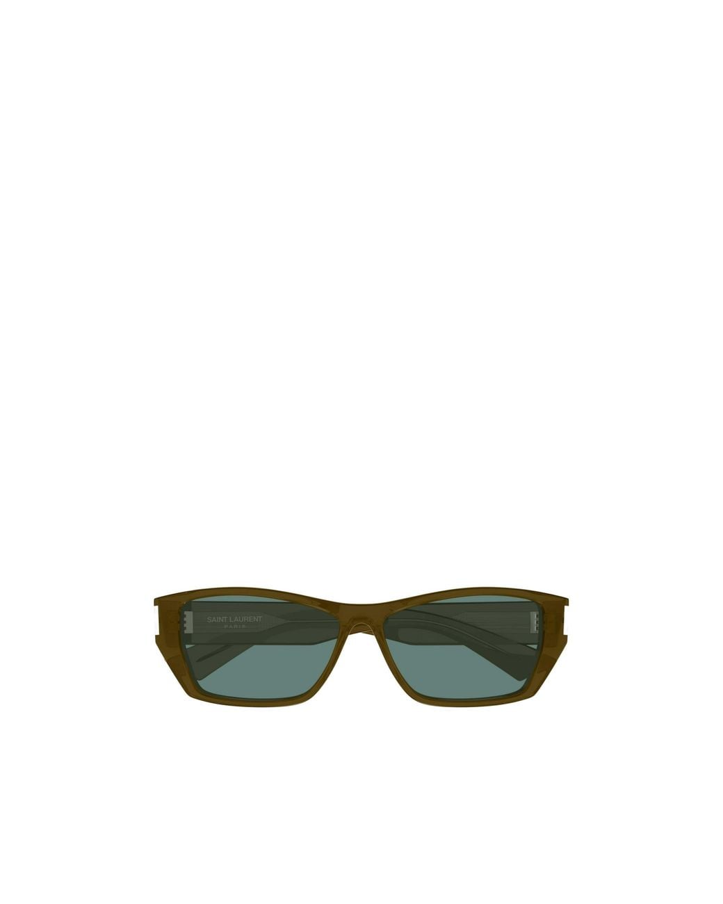 Saint Laurent Green Full-Rim Sunglasses