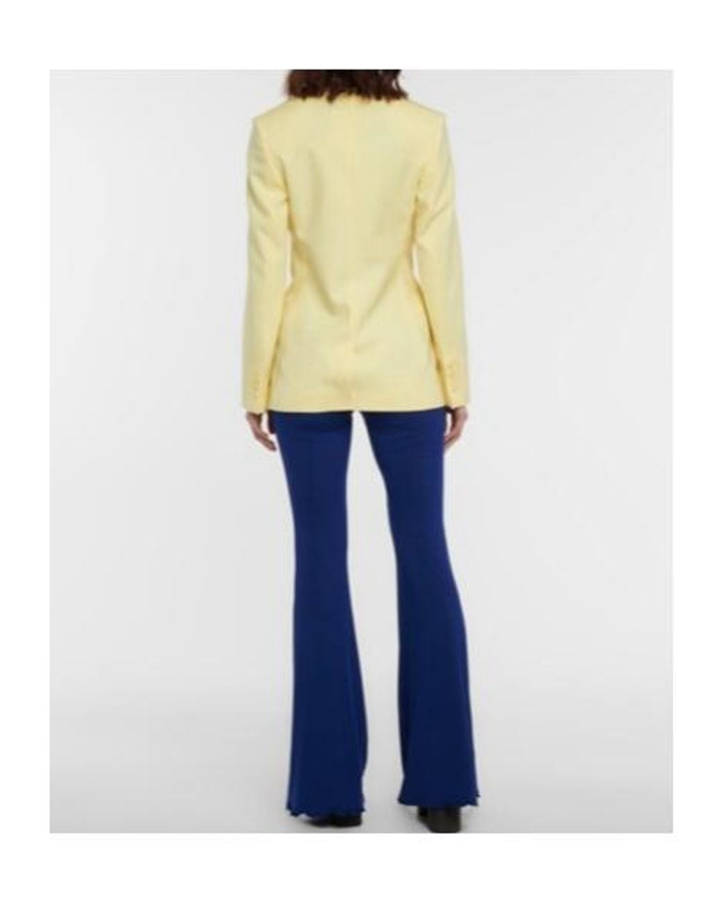 Stella McCartney Yellow Wool Blazer