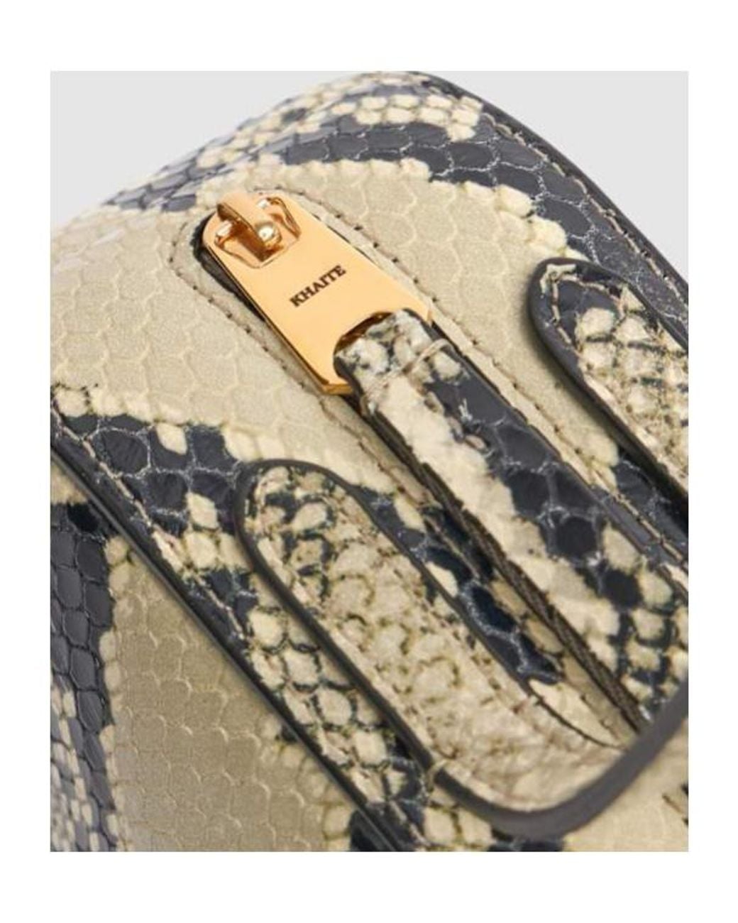 Khaite Metallic Single-Handle Shoulder Bag