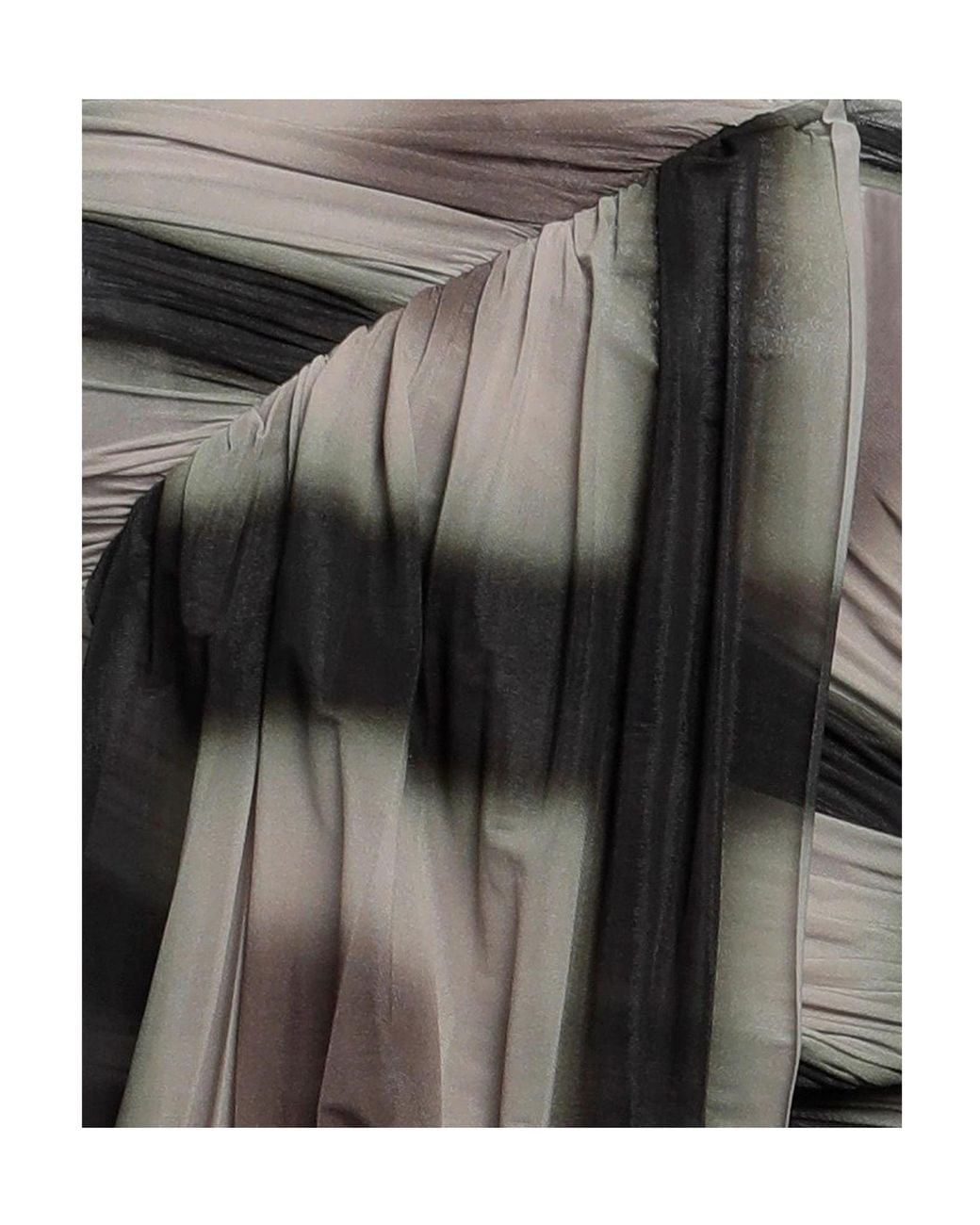 Rick Owens Black One-Shoulder Top