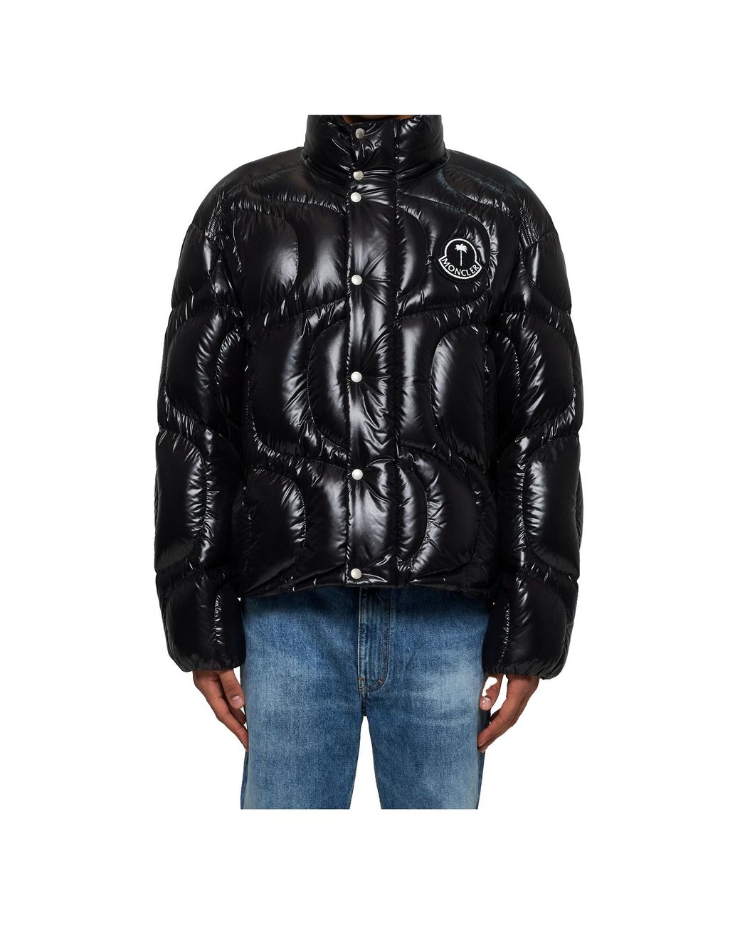 Moncler Black X Palm Angels Haunani Down Jacket for men