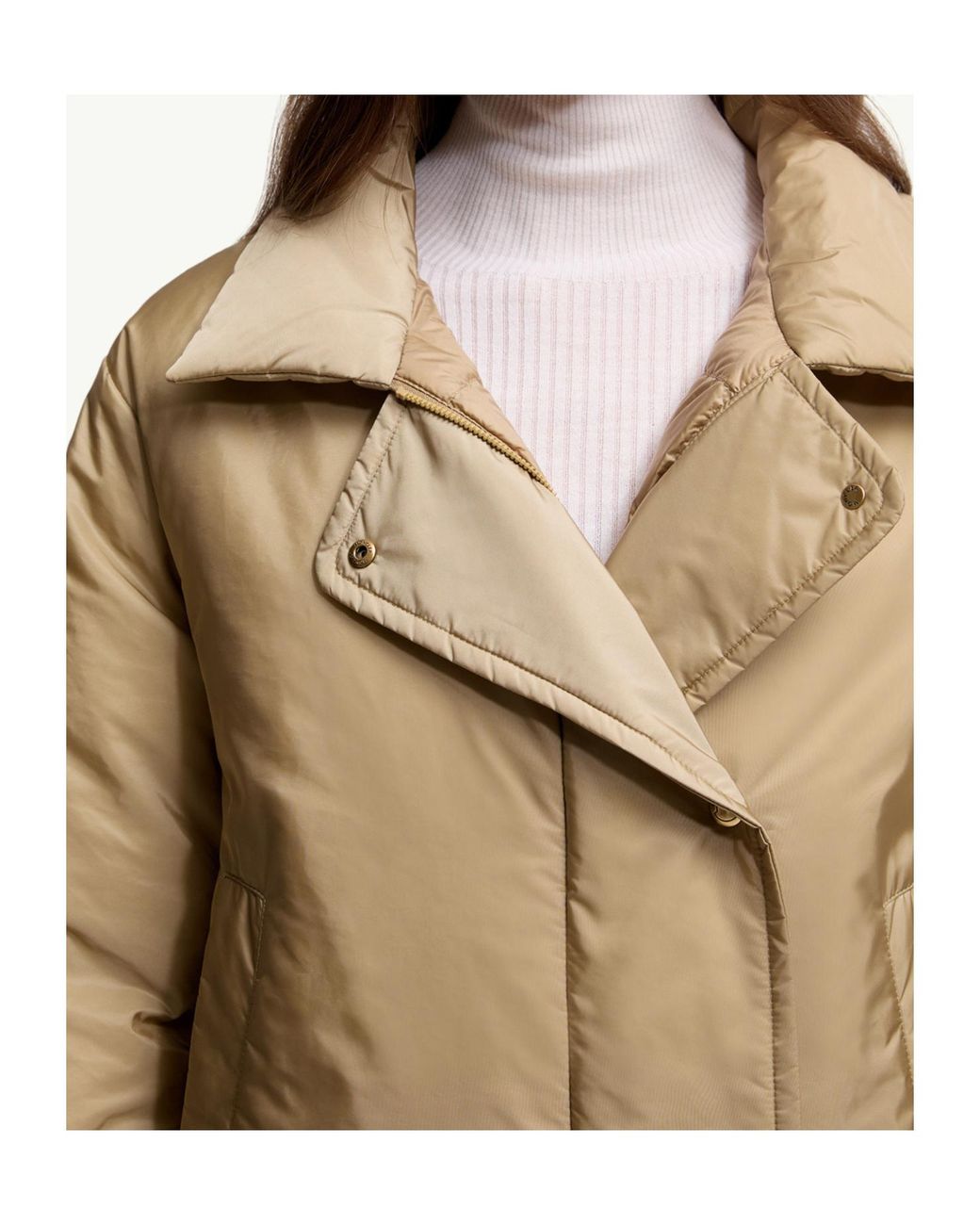 Moncler Natural Voue 3-In-Short Down Jacket