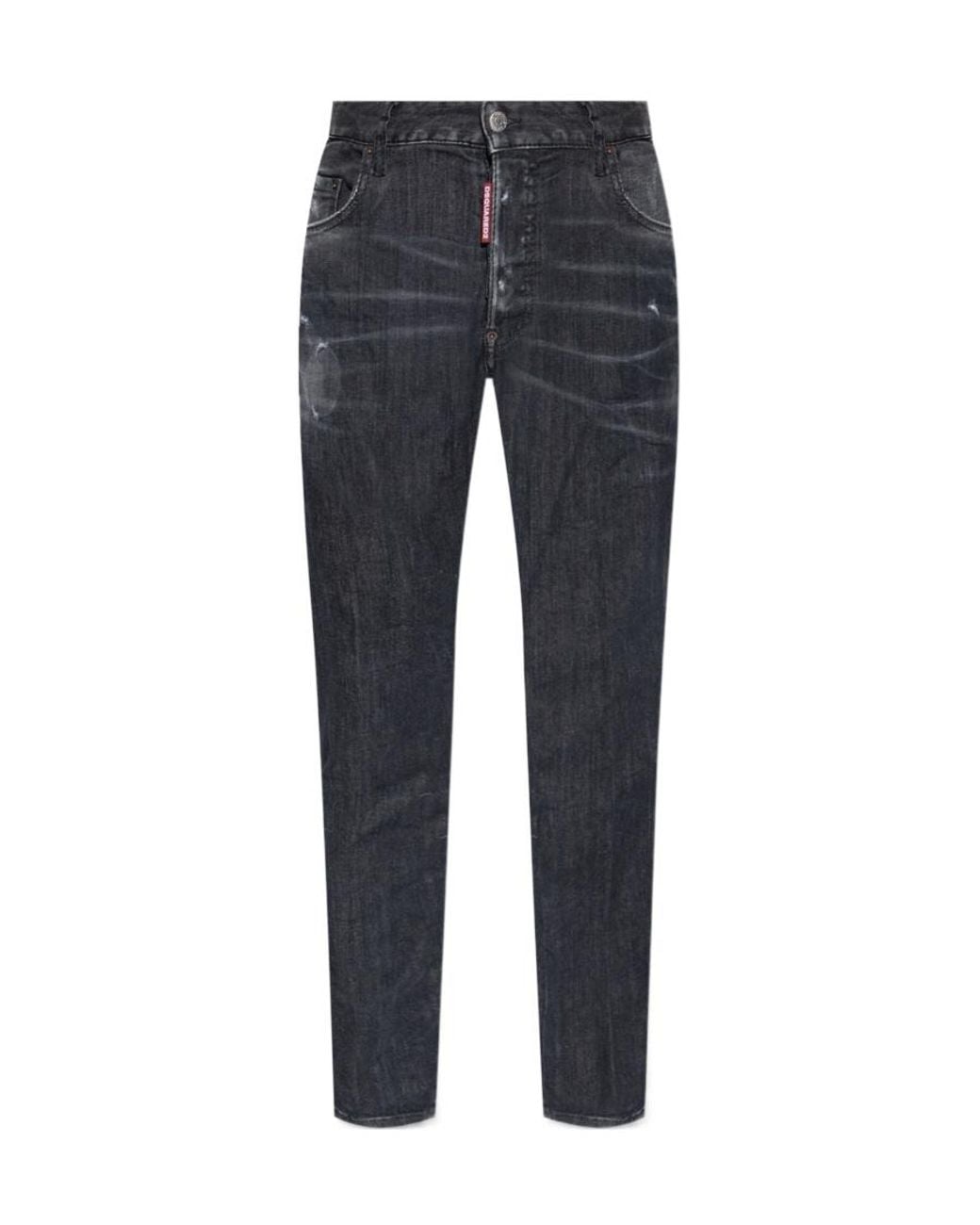 DSquared² Blue Skater Slim-Fit Jeans for men