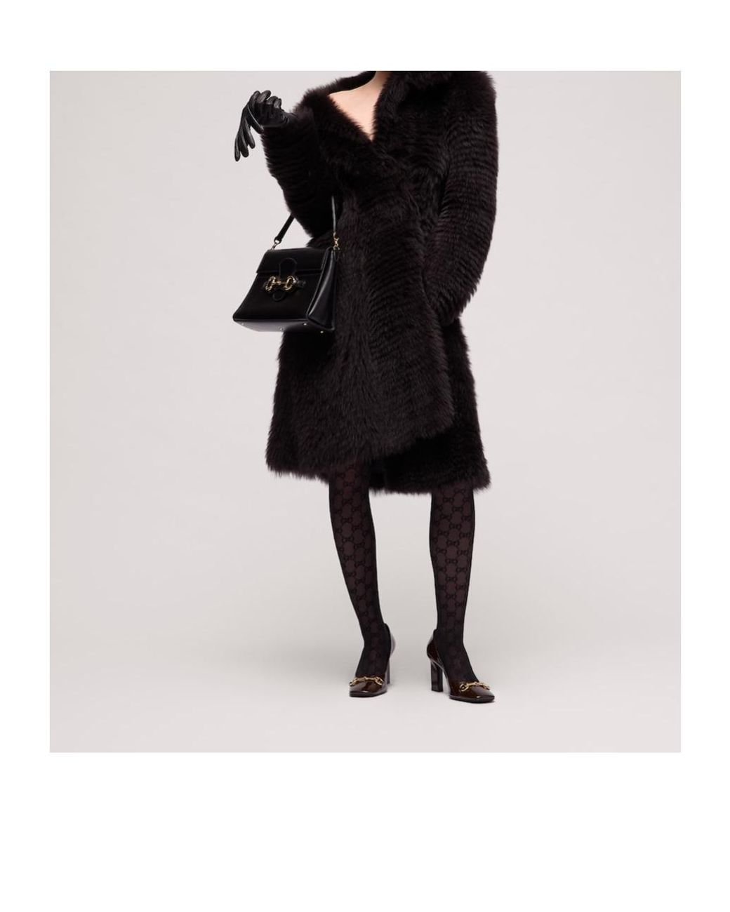 Gucci Brown Signora Pump