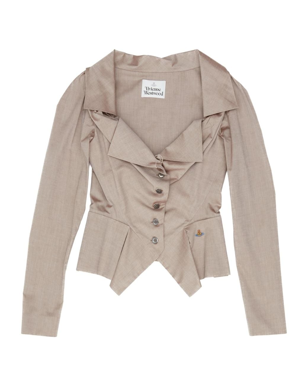 Vivienne Westwood Natural Monday Long-Sleeved Shirt