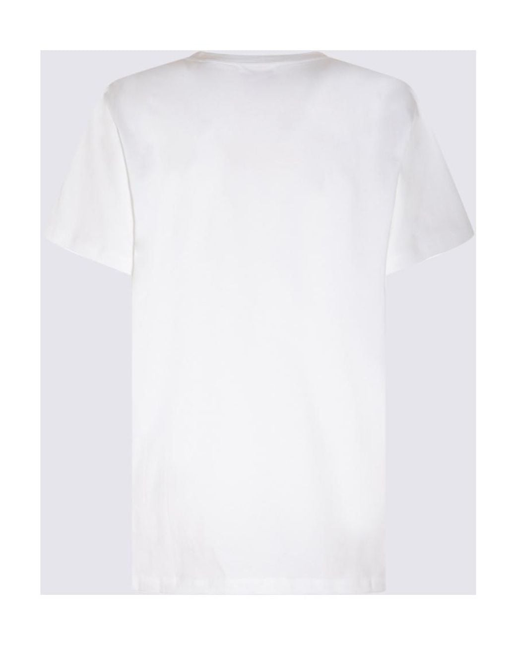 Isabel Marant White Crew-Neck T-Shirt
