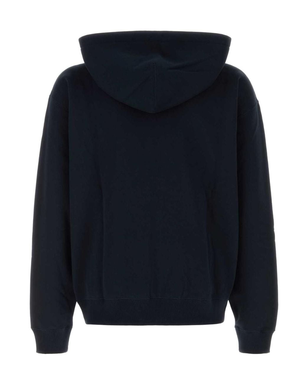 Jil Sander Blue Zip-Up Hoodie for men