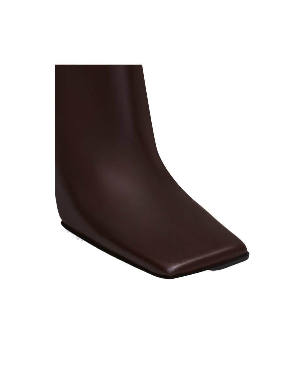 Alaïa Brown Square Ankle Boots