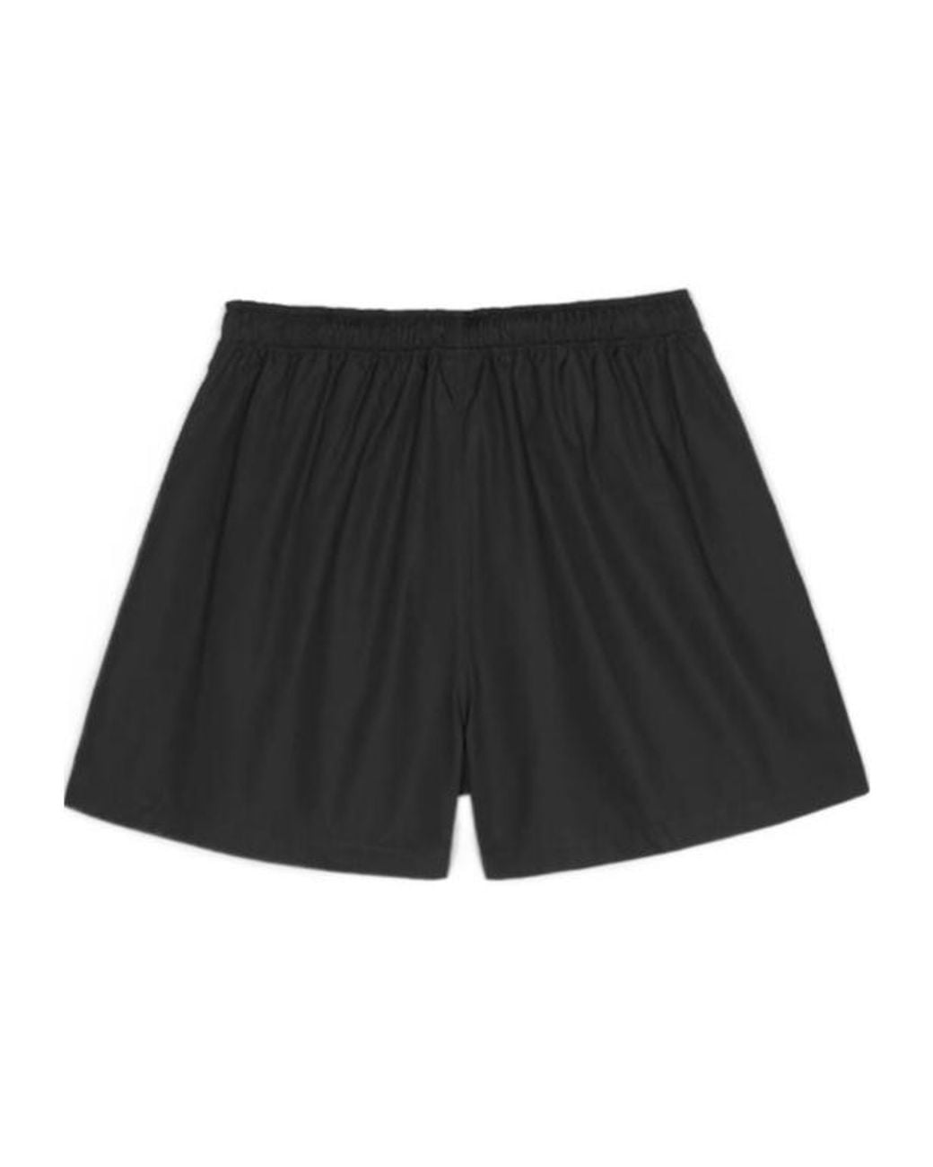 Balenciaga Black Sketchy Relaxed Fit Shorts for men