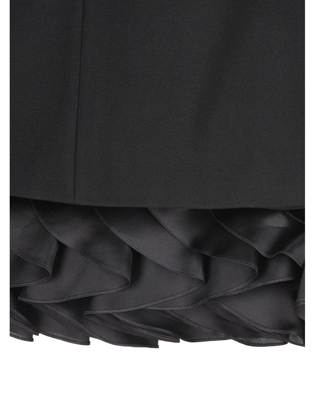 Céline Black Organze Short Dress