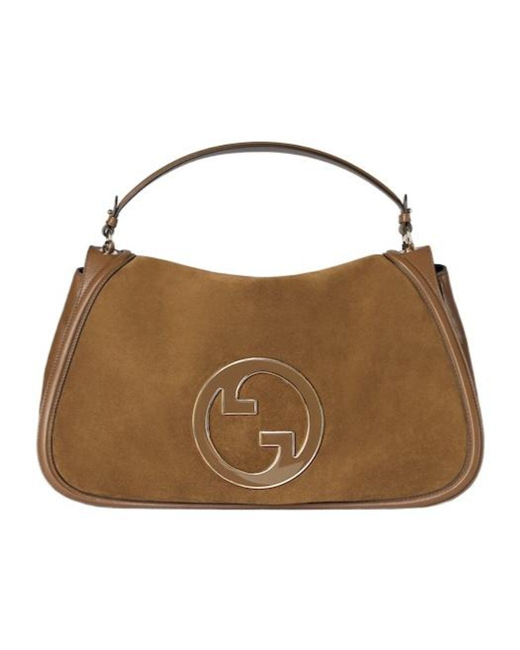 Gucci Brown Blondie Maxi Top Handle Bag