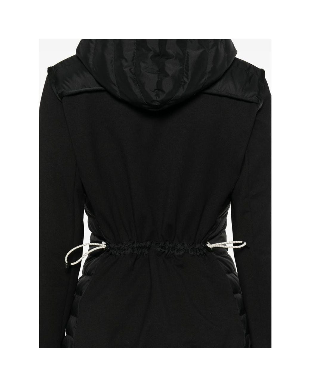 Moncler Black Grenoble Padded Zip-Up Hoodie