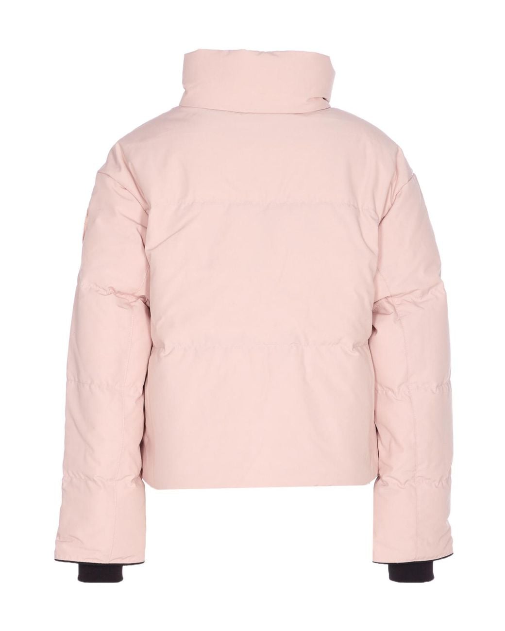 Canada Goose Pink Grandview Cropped Quilted Arctic-Tech Jacket