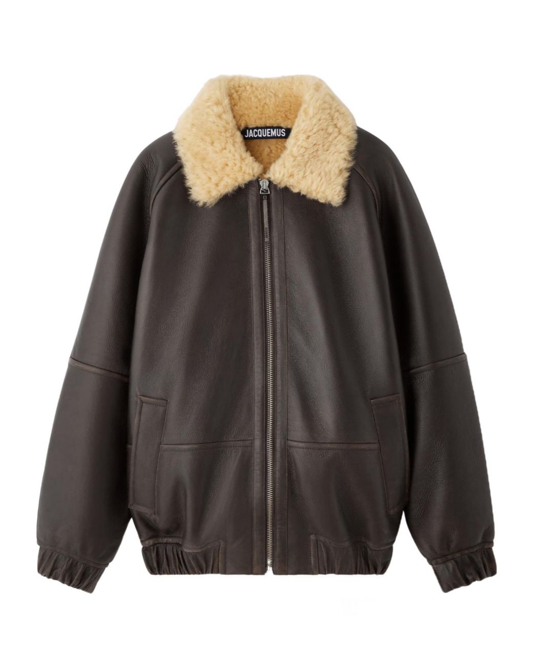 Jacquemus Black The Bombardier Zip-Up Jacket for men