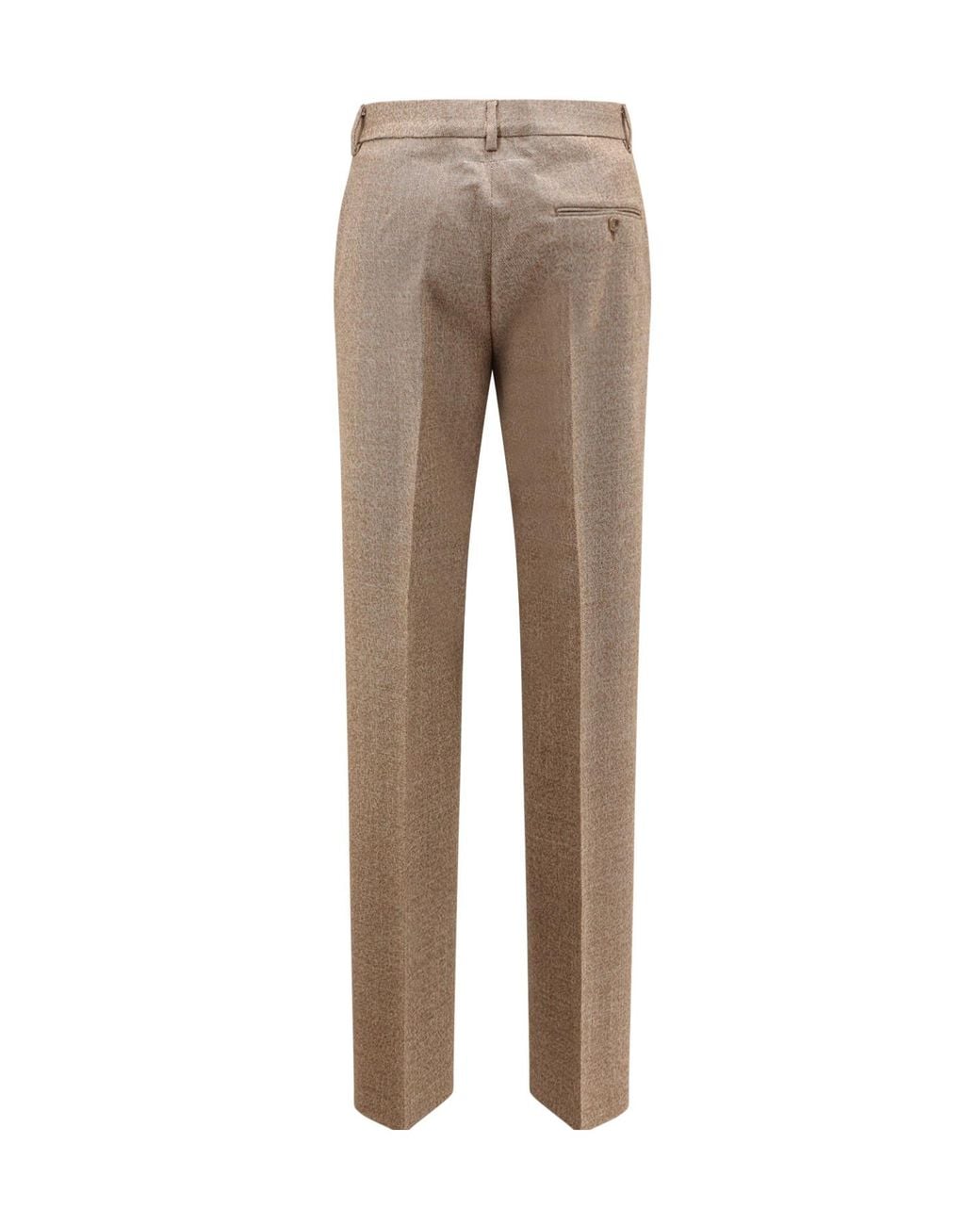 MM6 by Maison Margiela Gray Straight-Leg Tailored Trousers