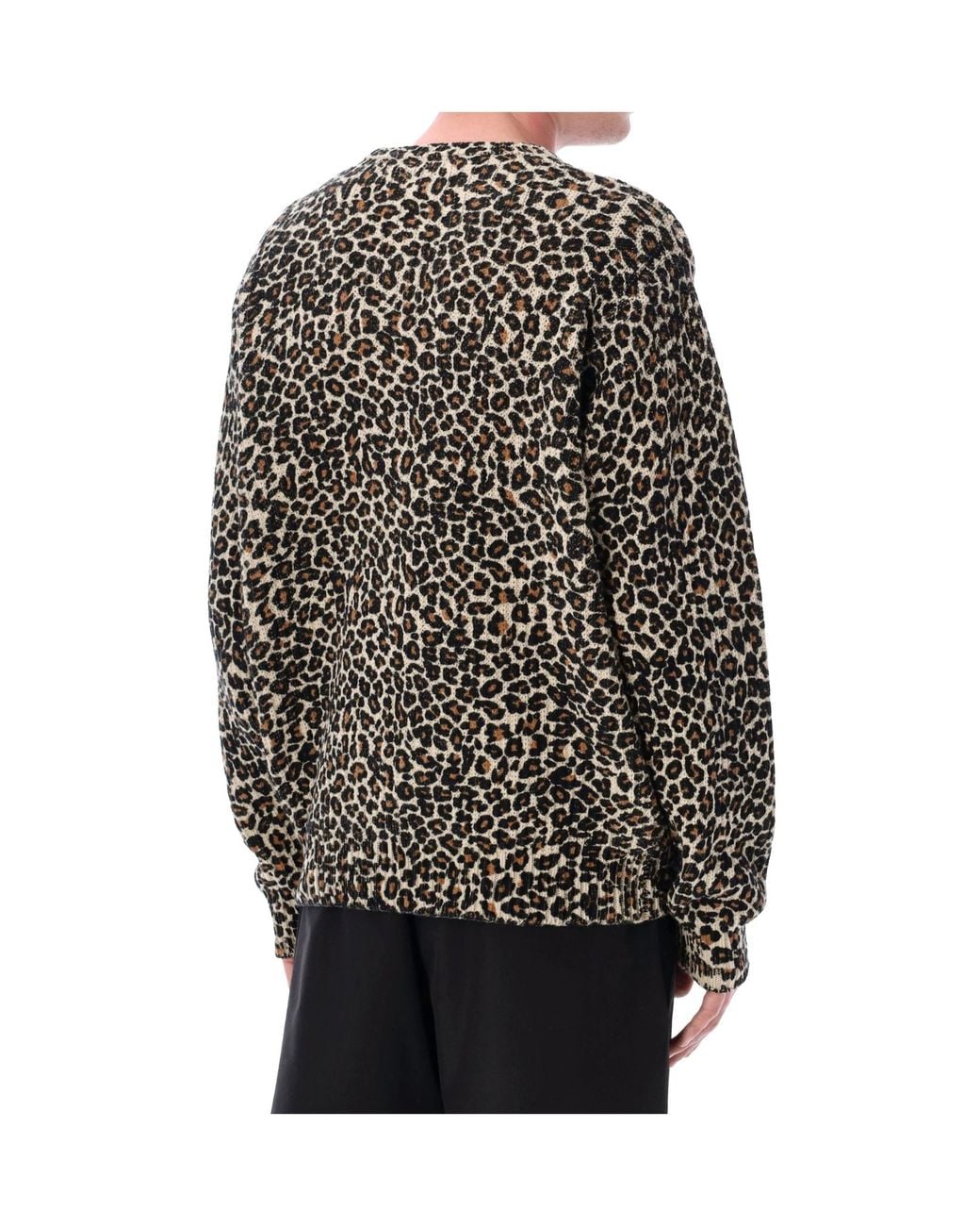 Stussy Black Long-Sleeved Pullover for men