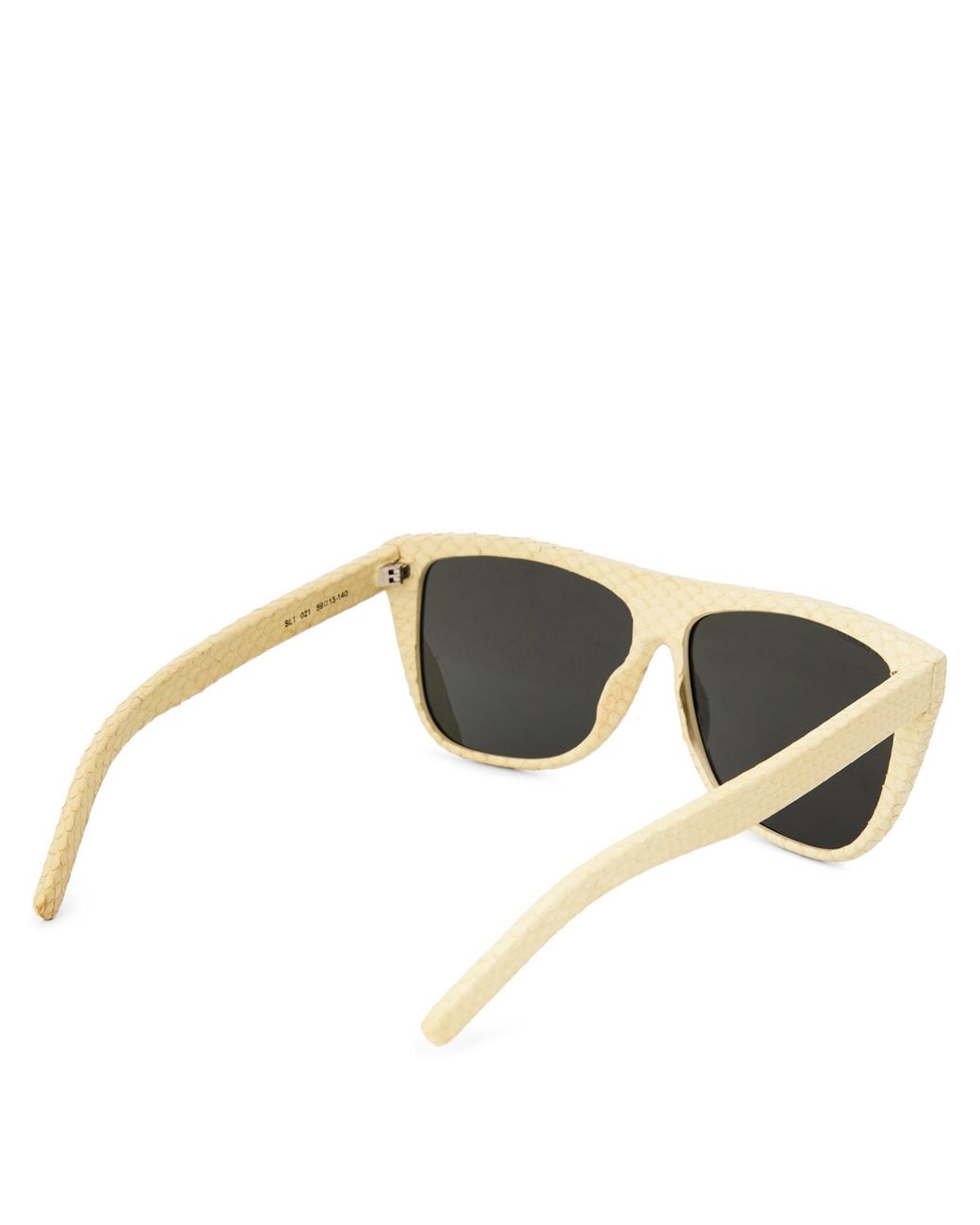 Saint Laurent Metallic Shangliang Square Sunglasses for men