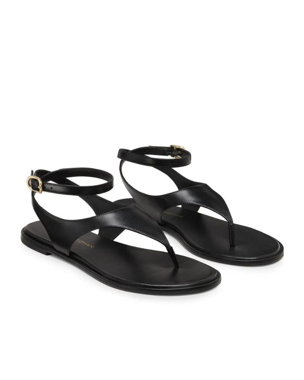 Stuart Weitzman Black Marley Sandal
