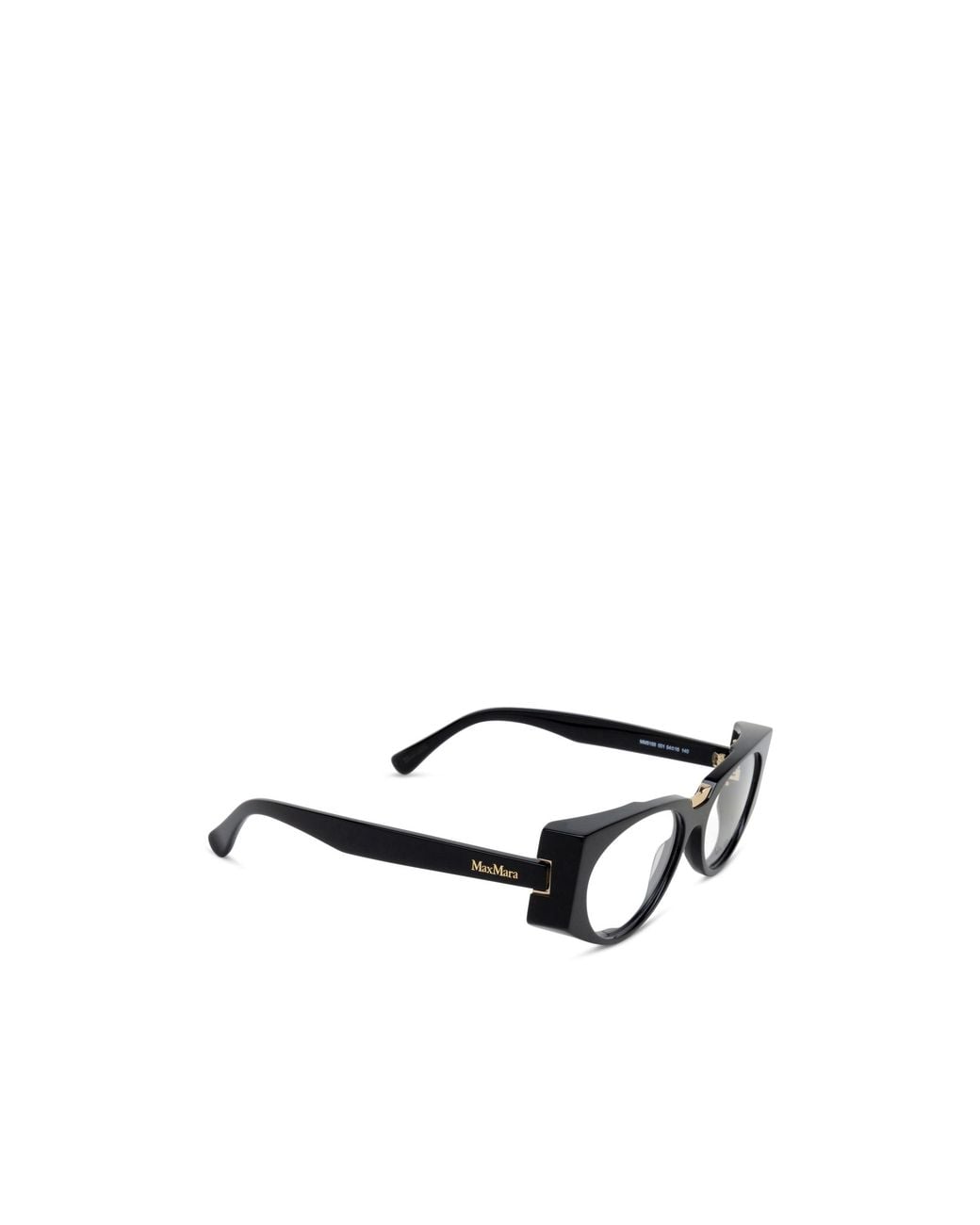 Max Mara White Oval Frame Glasses