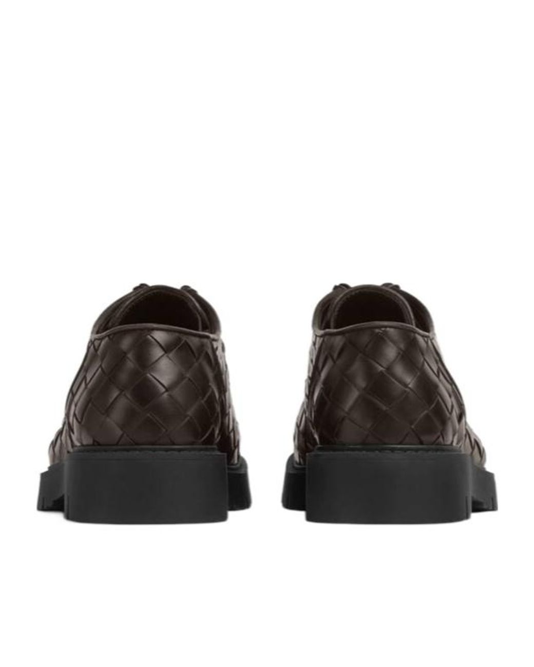 Bottega Veneta Brown Haddock Lace-Up Shoes for men