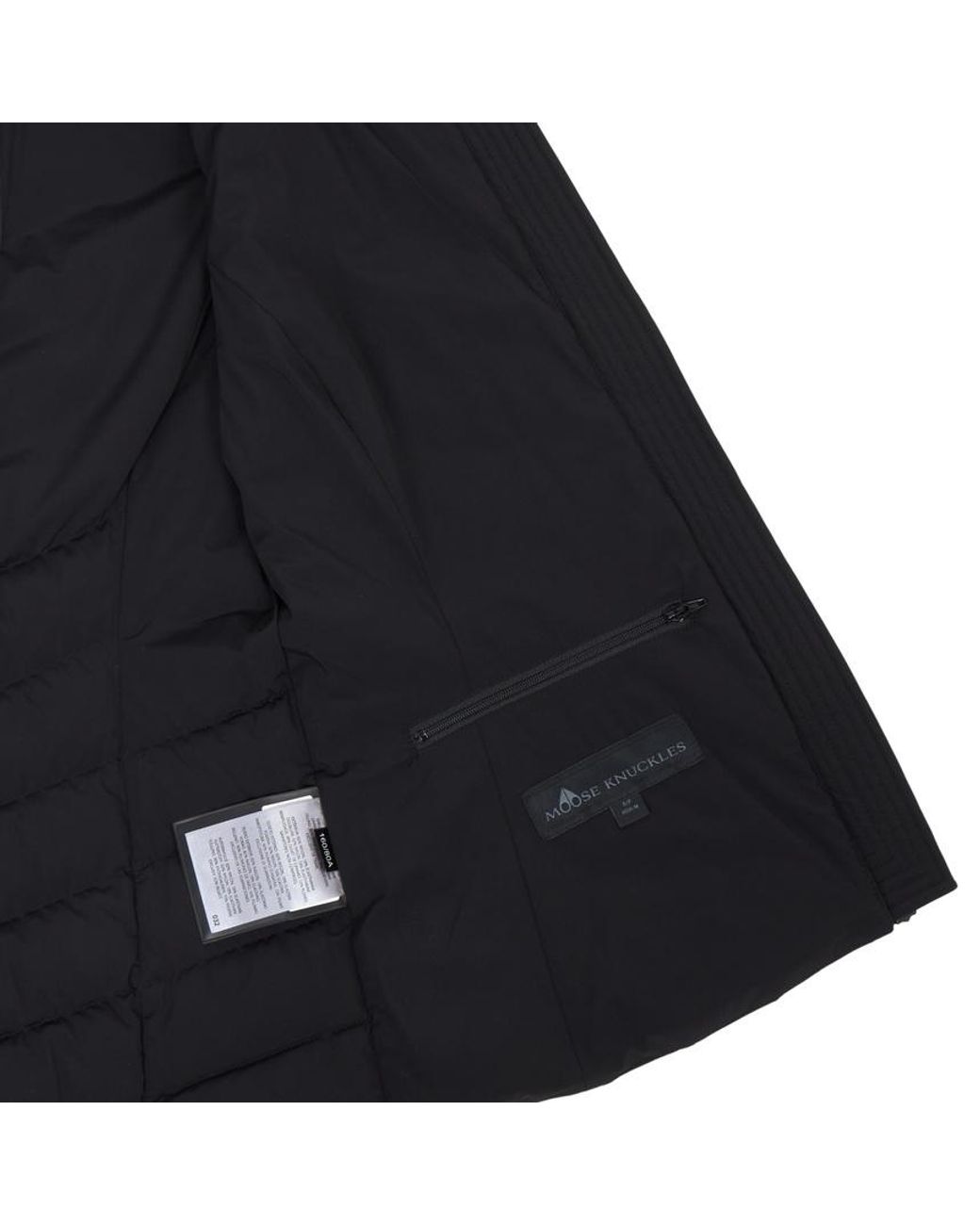 Moose Knuckles Black Elora Cotton Vest