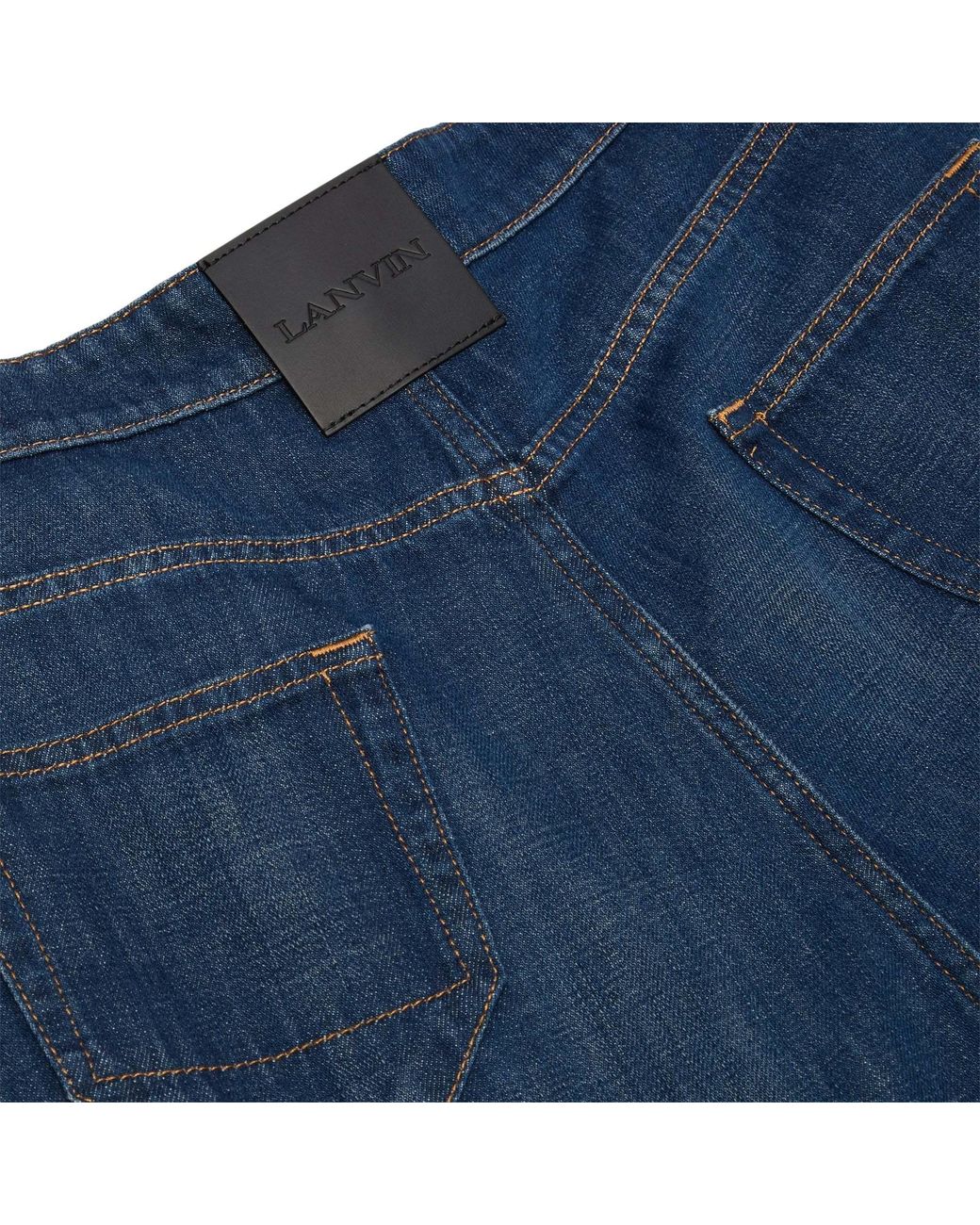 Lanvin Blue Wide-Leg Jeans