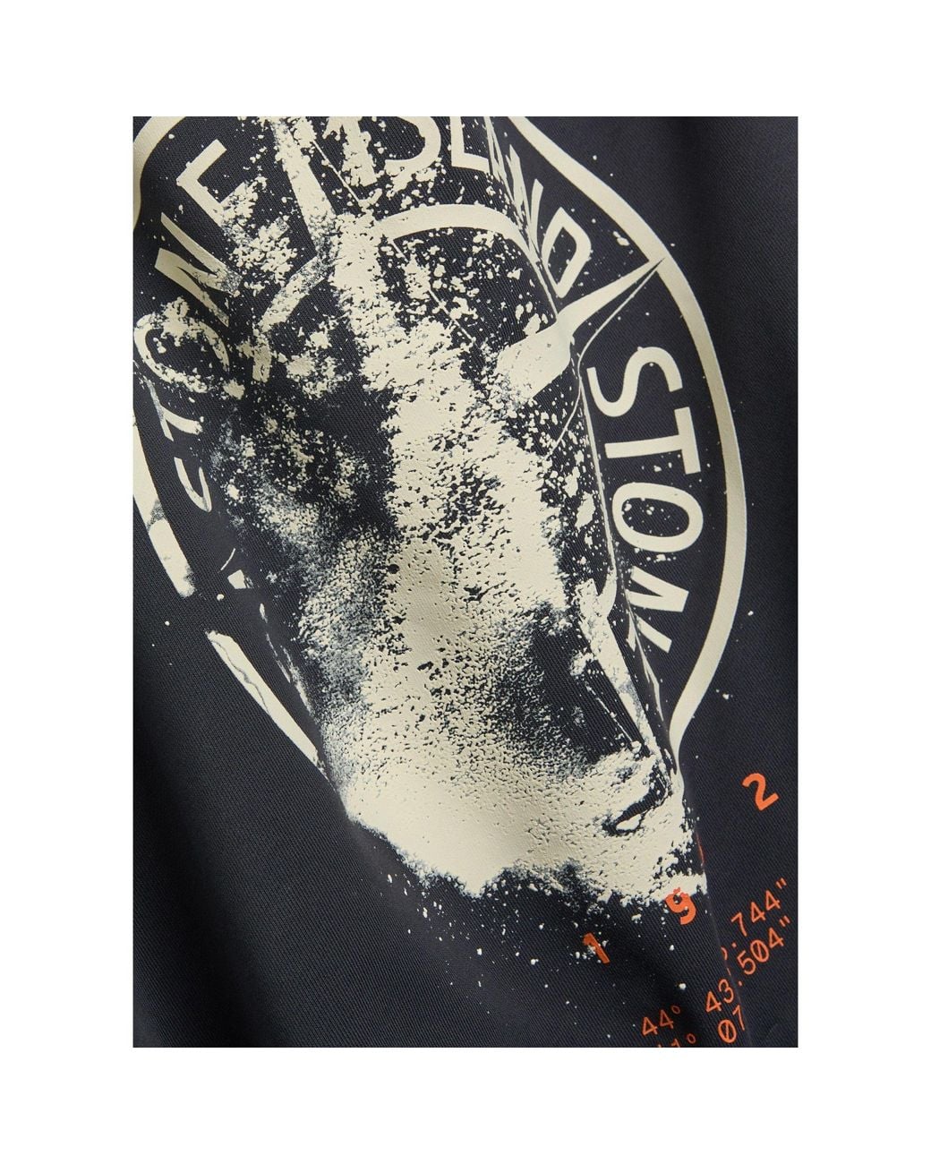 Stone Island Blue Round-Neck Sweatshirt for men
