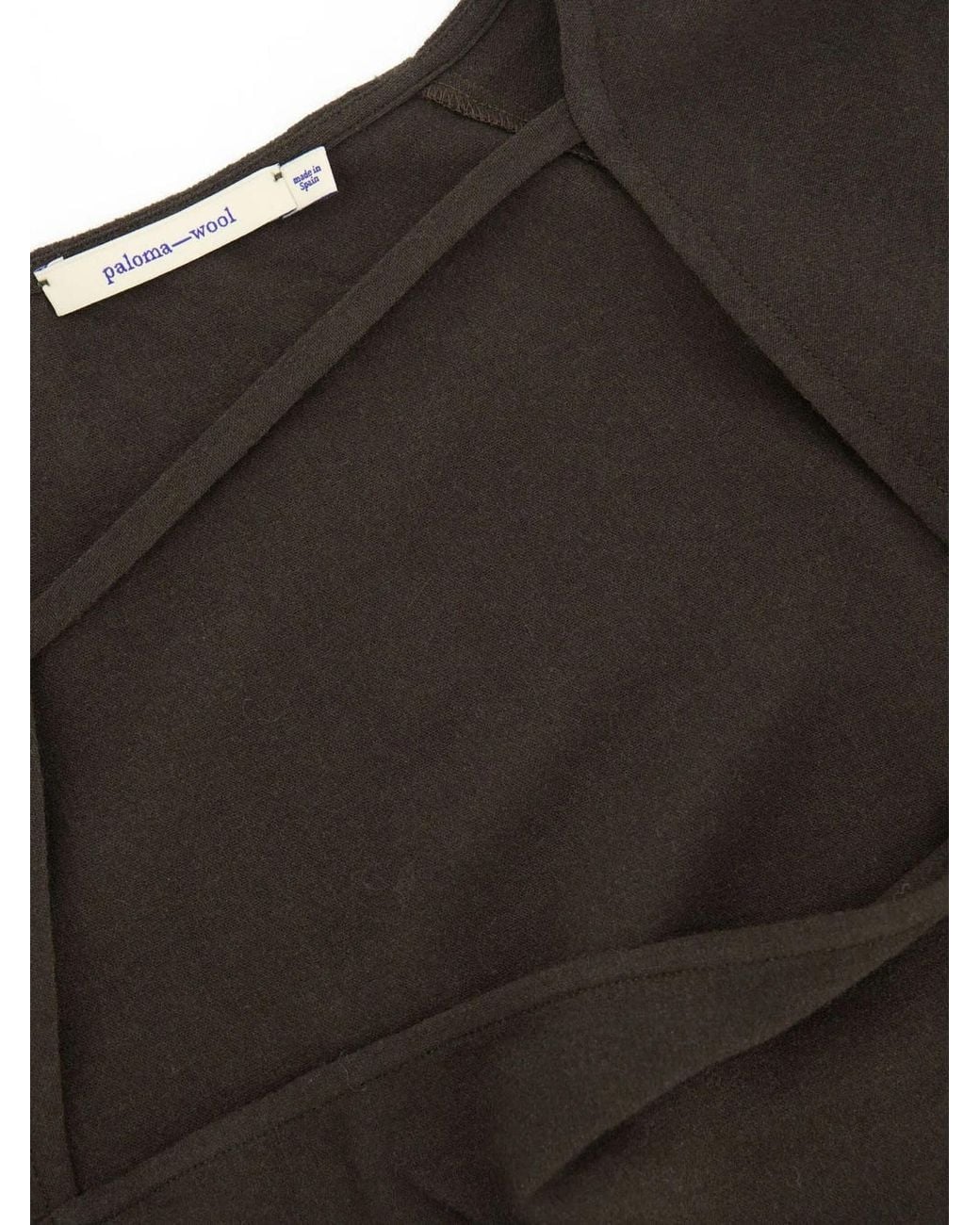 Paloma Wool Black Kira Midi Dress
