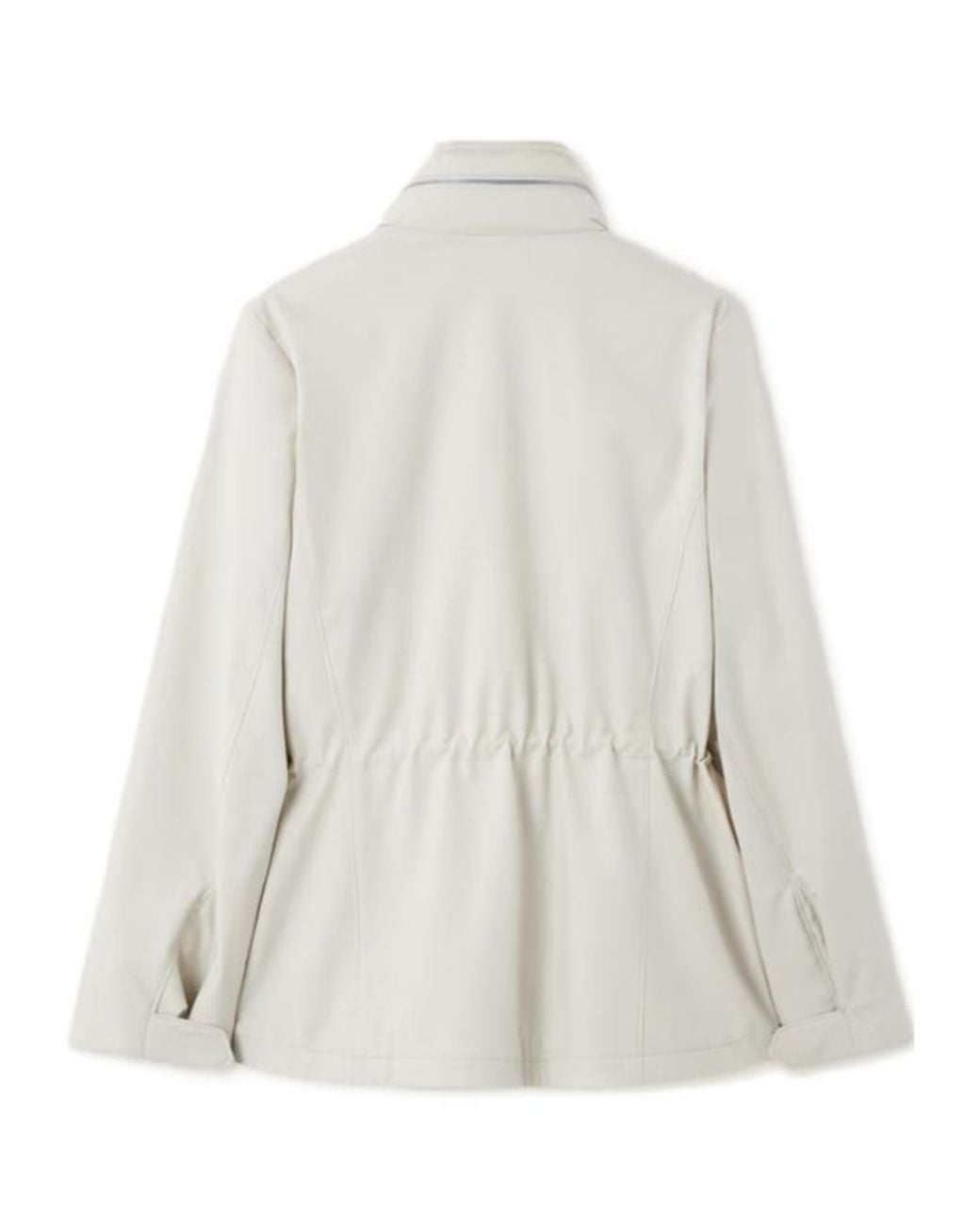 Loro Piana White Windmate Traveller Field Jacket