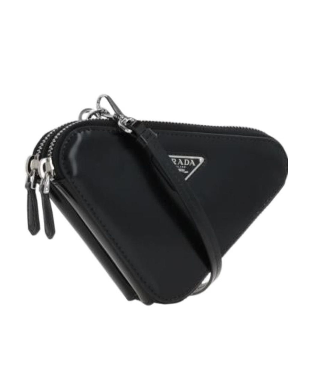 Prada Black Logo Shoulder Bag