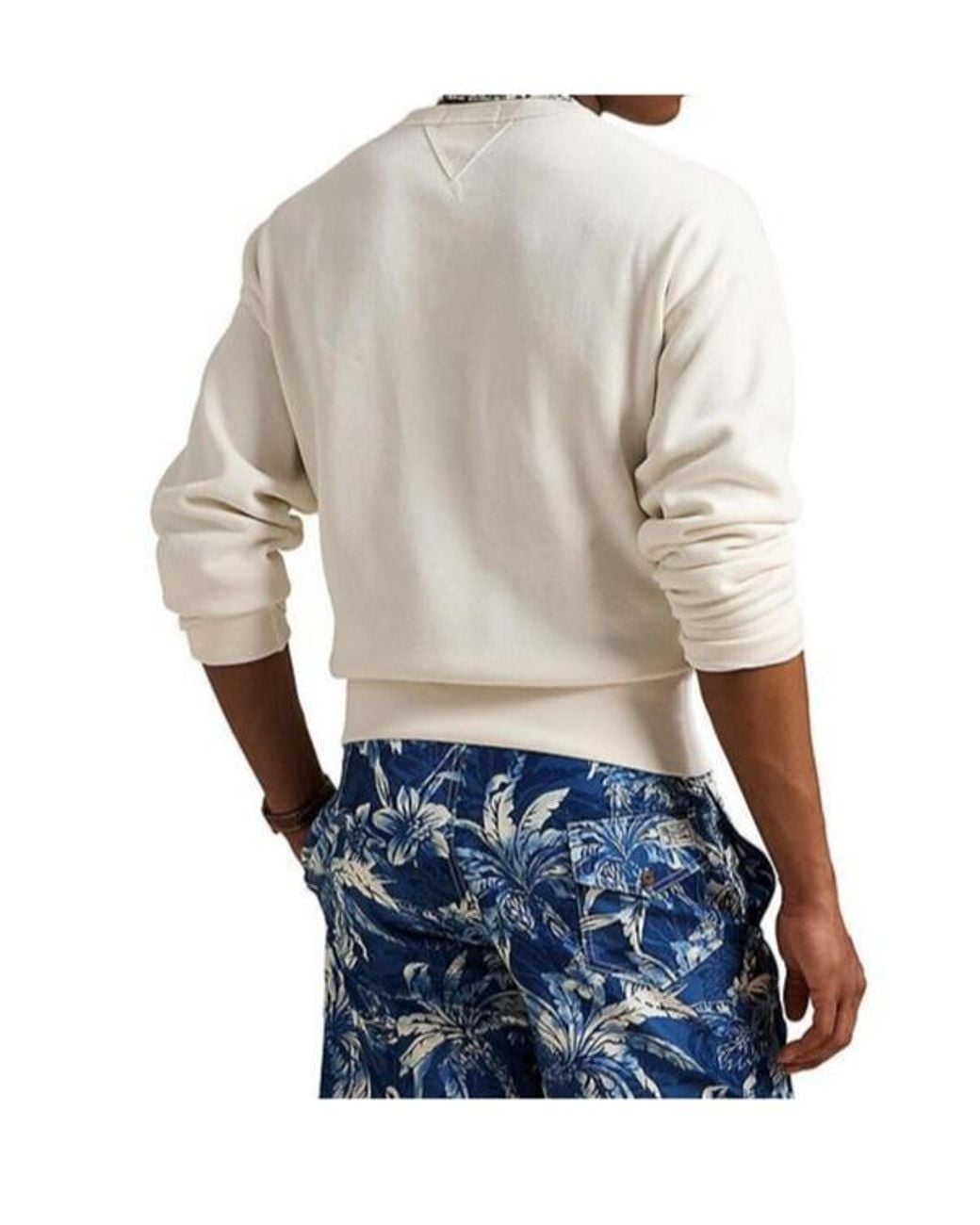 Polo Ralph Lauren Blue Graphic-Print Sweatshirt for men