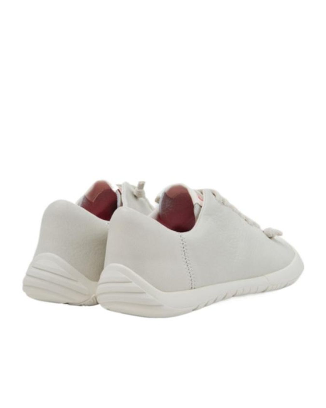 Camper White Leather Sneakers For