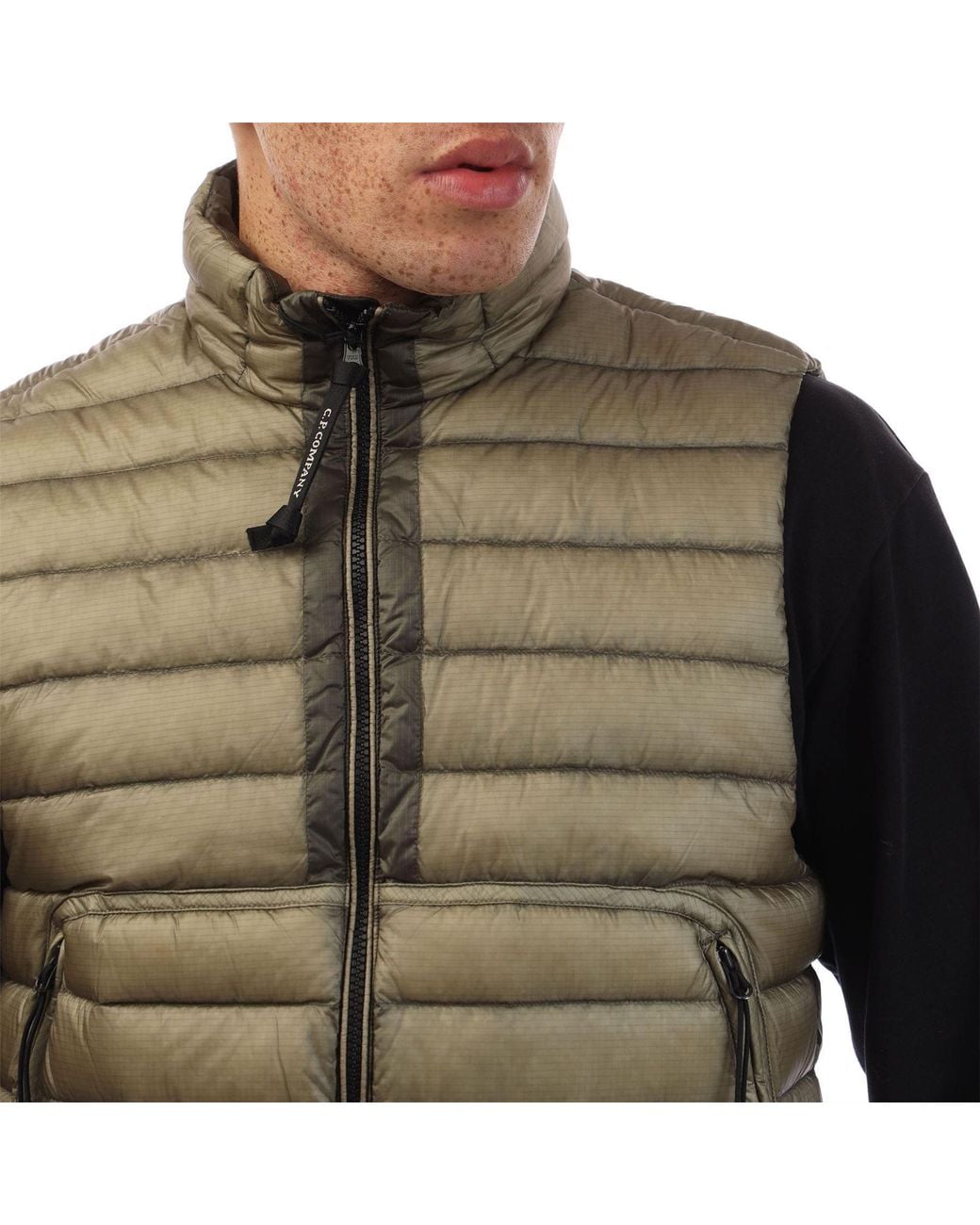 C P Company Green Casual Vest for men
