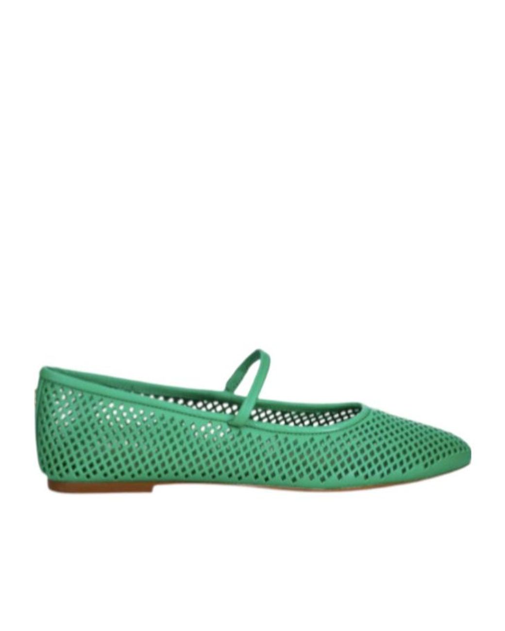Ralph Lauren Green Jayna Flat Pumps