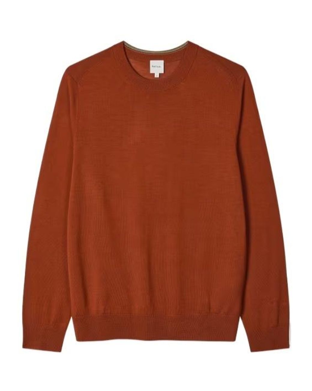 Paul Smith Brown Crew Neck Knitted Sweater for men